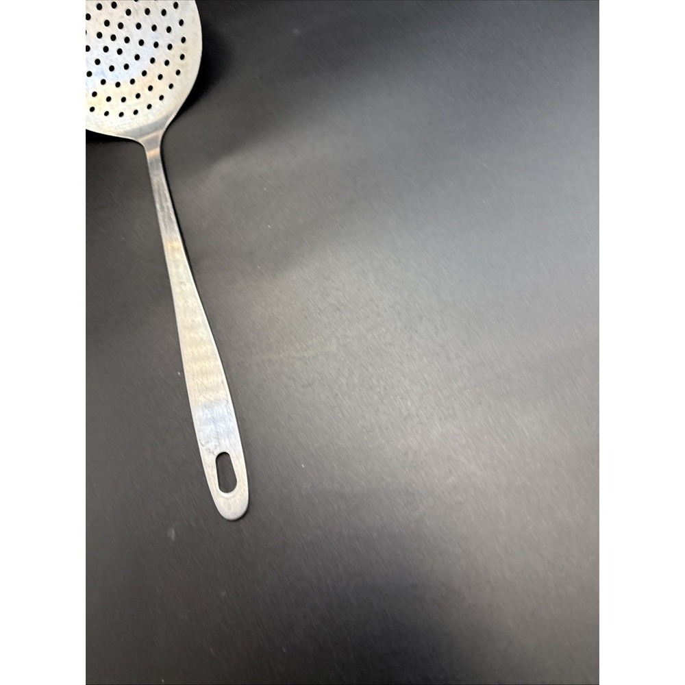 4" x 13"‎ Strainer Spoon Skimmer  Stainless Steel Inox